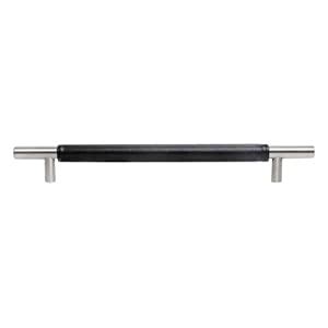 http emtek.com cabinet-pulls stainless-steel-leather-bar-pull|emtek cabinet pulls.